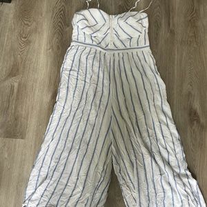 American Eagle Outfitters Striped Jumpsuit